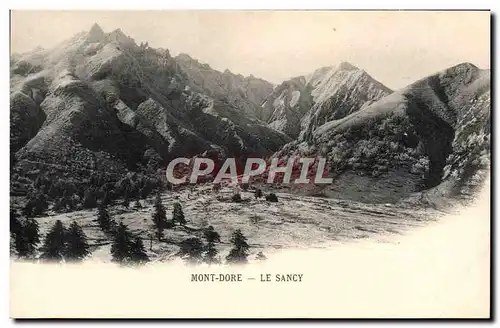 Cartes postales Mont Dore Le Sancy