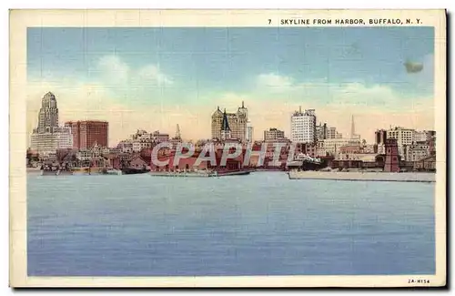 Cartes postales Skyline From Harbbor Buffalo