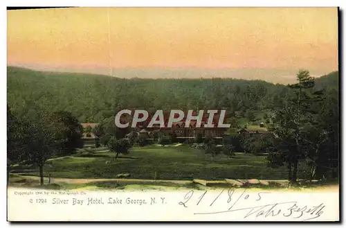 Cartes postales Silver Bay Hotel Lake George