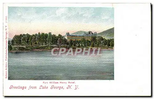 Cartes postales Greetings from Lake George