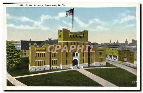 Ansichtskarte AK State Armory Syracuse
