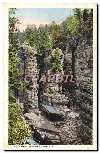 Cartes postales Table Rock Ausable Chasm