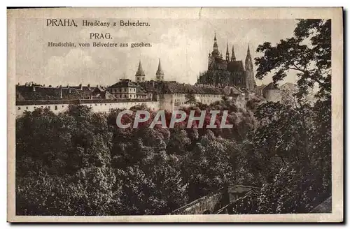 Cartes postales Praha Hradceny z Belvederu