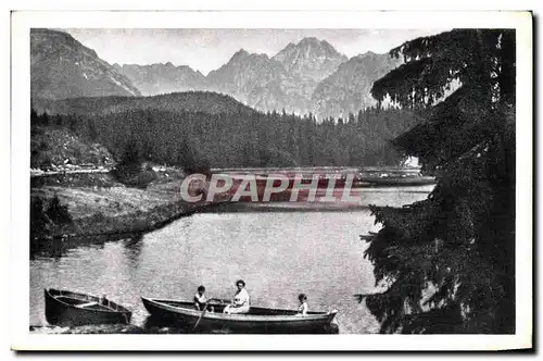 Cartes postales Vysoke Tatry Nove Strbske Pleso Hotel Mory Hohe Tatra Neu Csorbersee