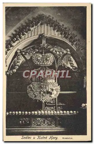 Ansichtskarte AK Sedlec u Kutne Hory Kostnice