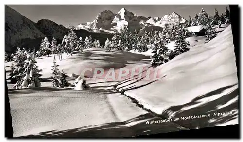 Cartes postales moderne Winterzauber um Hochblassen u Alpsiptze