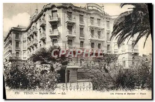 Cartes postales Tunis Majestic Hotel