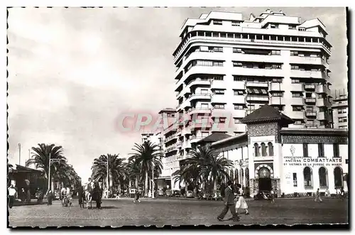 Cartes postales moderne Casablanca Boulevard du 4eme Zouaves Association des anciens combattants