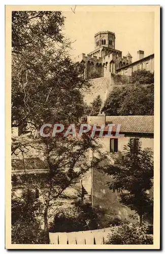 Ansichtskarte AK Royat L&#39Eglise St Leger vue des bords de la Tiretaine