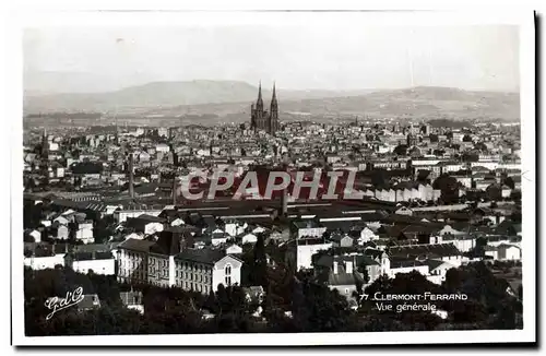 Cartes postales Clermont Ferrand Vue Generale