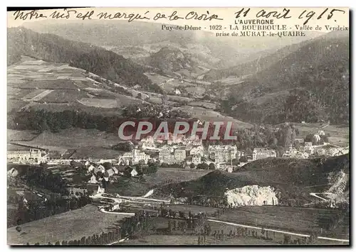 Cartes postales L&#39Auvergne La Bourboule Vallee de Vendeix Prise de Murat le Quaire