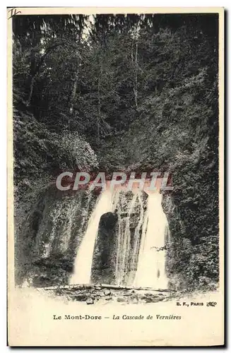 Ansichtskarte AK Le Mont Dore La Cascade de Vernieres