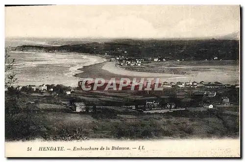 Ansichtskarte AK Hendaye Embouchure de la Bidassoa