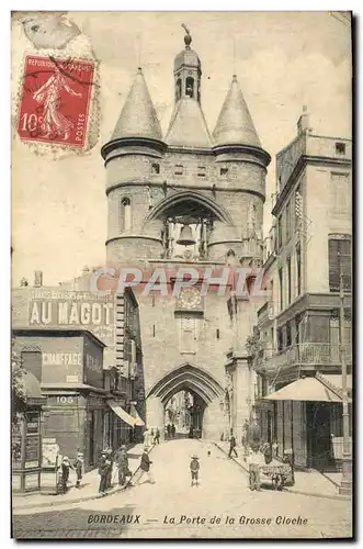 Cartes postales Bordeaux La Porte de la Grosse Cloche