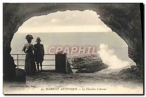 Cartes postales Biarritz Artistique La Chambre d'Amour