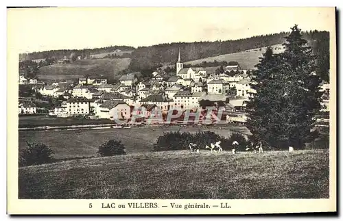 Cartes postales Lac ou Villers Vue Generale