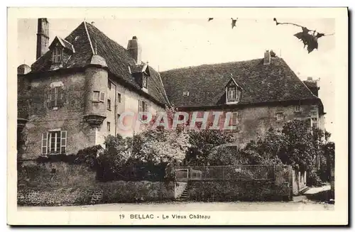 Cartes postales Bellac Le Vieux Chateau