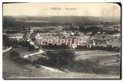 Cartes postales Etrechy Vue Generale