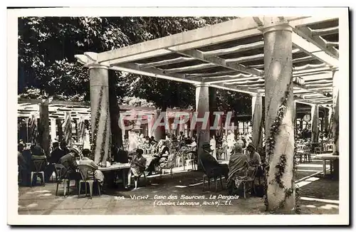 Cartes postales Vichy Parc des Sources La pergola