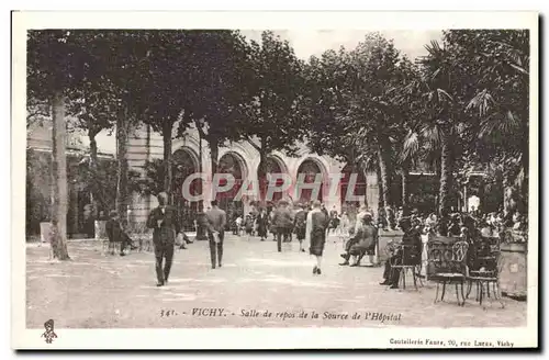 Cartes postales Vichy Salle de repos de la Source de l&#39hopital