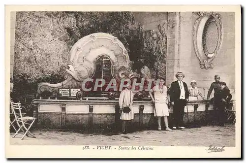 Cartes postales Vichy Source des Celestins