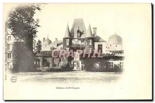 Ansichtskarte AK Chateau de St Cirgues