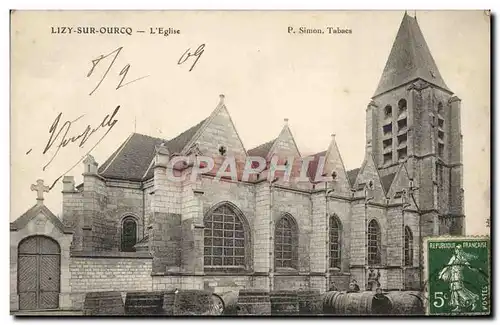 Cartes postales Lizy Sur Ourcq L&#39Eglise