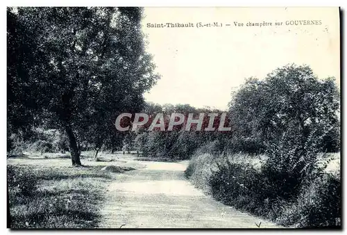 Cartes postales Saint Thibault Vue Champetre Sur Gouvernes