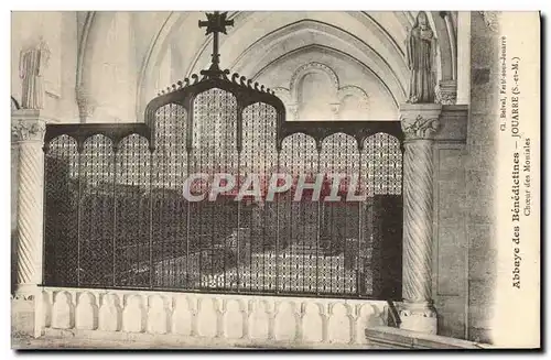 Cartes postales Abbaye Des Benedictines Jouarre Choeur Des Moniales