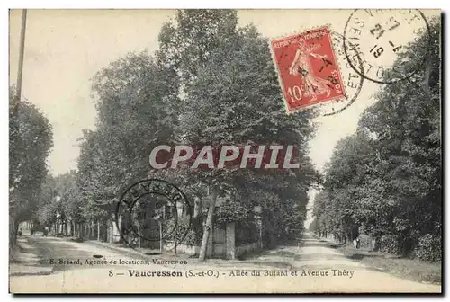Cartes postales Vaucresson Allee Du Butard Et Avenue Thery