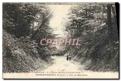 Cartes postales Bessancourt Cote De Montubois