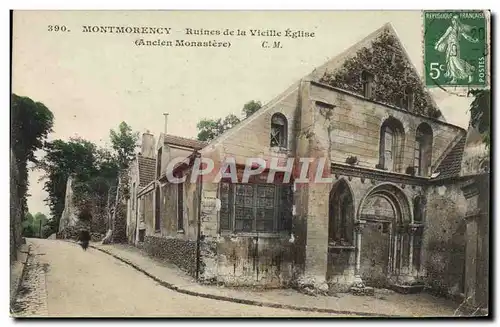 Ansichtskarte AK Montmorency Ruines De La Vieille Eglise Ancien monastere