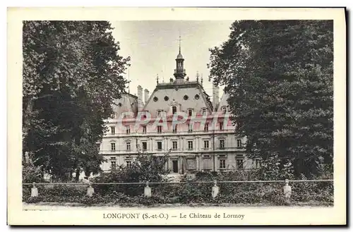 Cartes postales Longpont Le Chateau De Lormoy