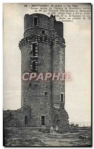 Cartes postales Montlhery La Tour Ancien Donjon Du Chateau De Montlhery