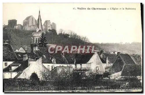 Cartes postales Vallee De Chevreuse L&#39Eglise Et La Madeleine