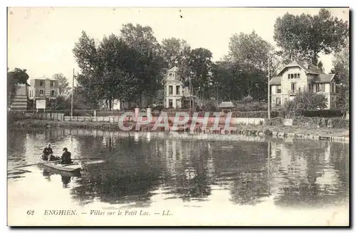 Ansichtskarte AK Enghien Villas Sur Le Petit Lac