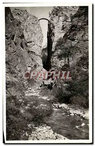 Cartes postales La Route Des Alpes St Paul L&#39Ubaye Pont Du Chatelet