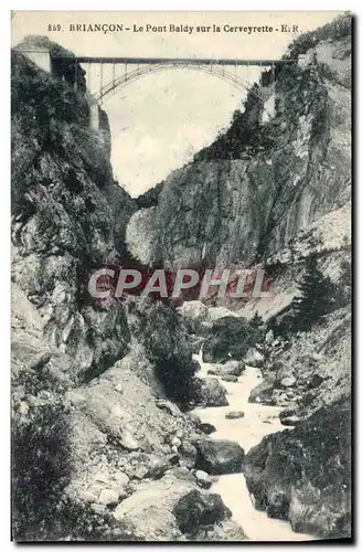 Ansichtskarte AK Briancon Le Pont Baldy Sur La Cerveyrette