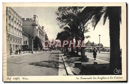 Ansichtskarte AK Nice La Promenade Des Anglais Et Les Casinos