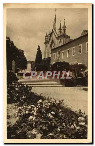 Cartes postales Cote d&#39Azur Artistique Nice Les Jardins Du Monastere De Cimiez