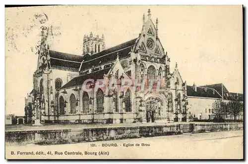 Cartes postales Bourg Eglise de Brou