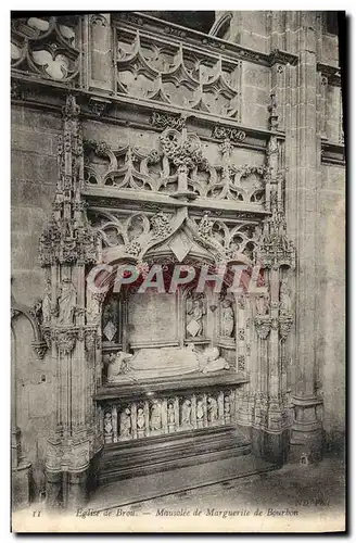 Ansichtskarte AK Bourg Eglise de Brou Mausolee de Marguerite de Bourbon