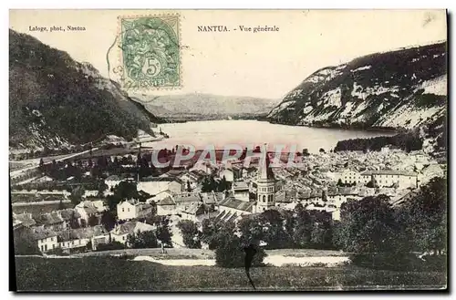 Cartes postales Nantua Vue generale