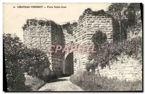 Cartes postales Chateau Thierry Porte Saint Jean