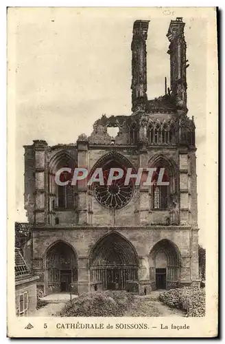 Cartes postales Soissons Cathedrale Miltiaira