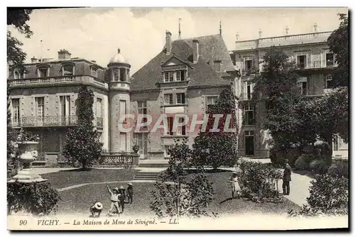 Cartes postales Vichy Le pavillon de Mme de Sevigne