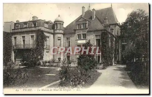 Cartes postales Vichy La maison de Mme de Sevigne