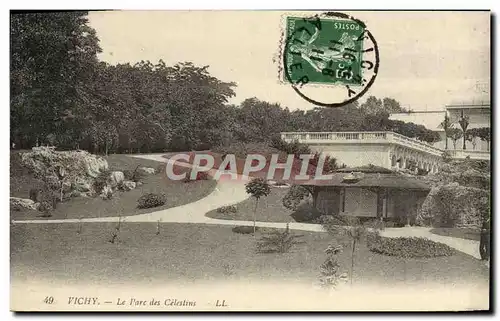 Cartes postales Vichy Le parc des Celestins