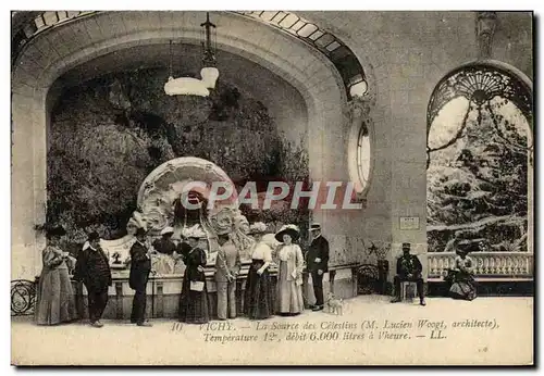 Cartes postales Vichy La source des Celestins