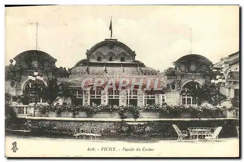 Cartes postales Vichy Facade du Casino